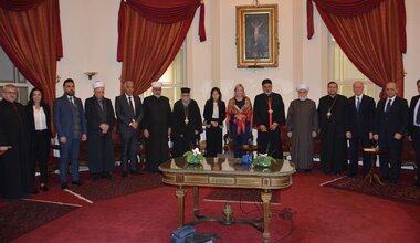 Special Coordinator Jeanine Hennis-Plasschaert meets religious and community leaders in Tripoli, north Lebanon