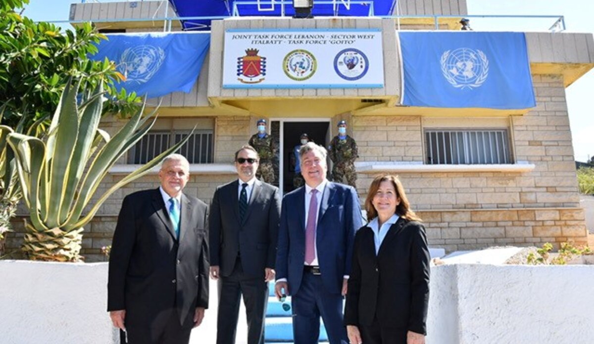 UN Special Coordinator for Lebanon Ján Kubiš, US Assistant Secretary David Schenker, Ambassador John Desrocher, Ambassador Dorothy Shea