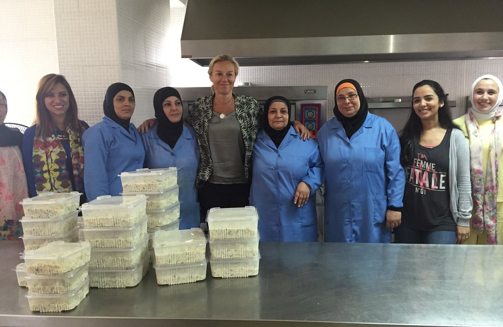 SCL Kaag visits Tripoli women's center (12 05 15)