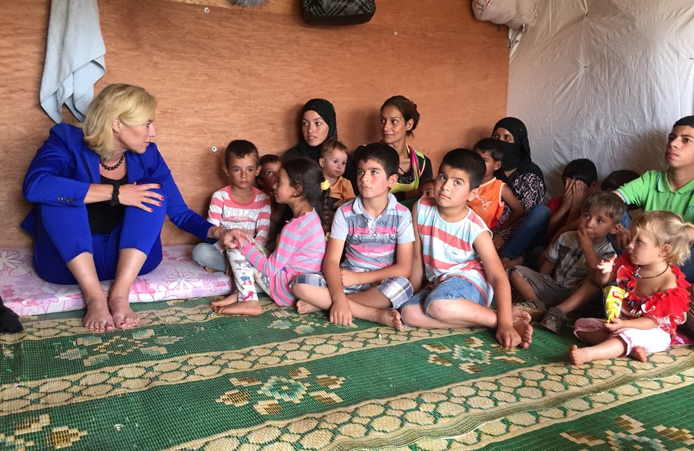 SCL Kaag visits refugees in Akkar (10 15)