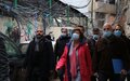 UN Special Coordinator Visits Palestine Refugee Camp of Burj Barajneh