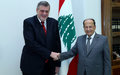 UN Special Coordinator for Lebanon Ján Kubiš Remarks after Meeting President Michel Aoun