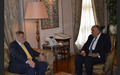 UN Special Coordinator for Lebanon Jan Kubis Visits Cairo