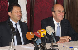 SCL Plumbly with Mr. Habib Zghbi of the Harvard Business Club