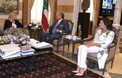Special Coordinator Kaag Meets Interior Minister Nohad Mashnouk 